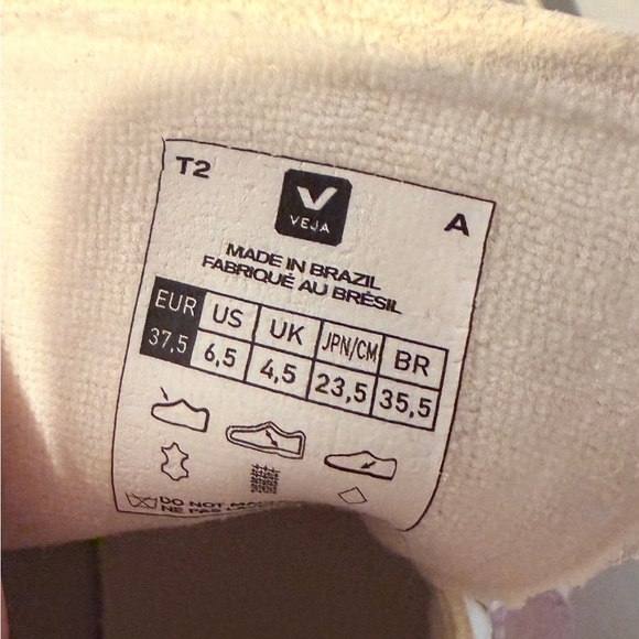 Veja Esplar Velcro Sneakers White/Rose – Women’s 6.5 - Picture 6 of 6